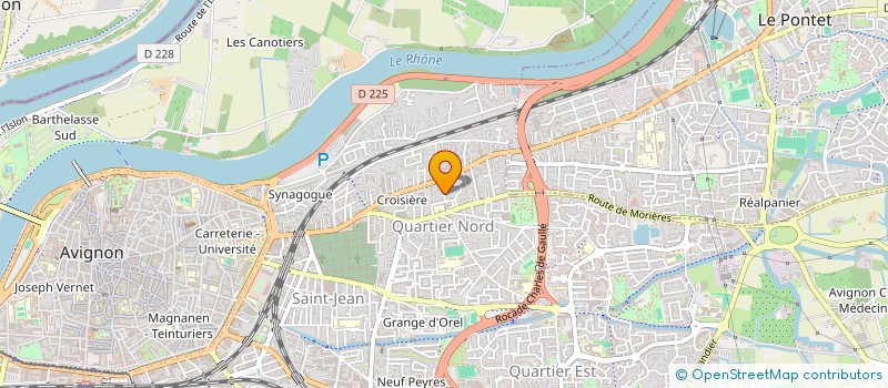 localisation de l'entreprise MONSIEUR ABDELHAMID JIAR  AVIGNON