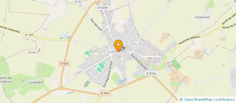 localisation de l'entreprise MONSIEUR ABDELHAMID KADJI  GODERVILLE