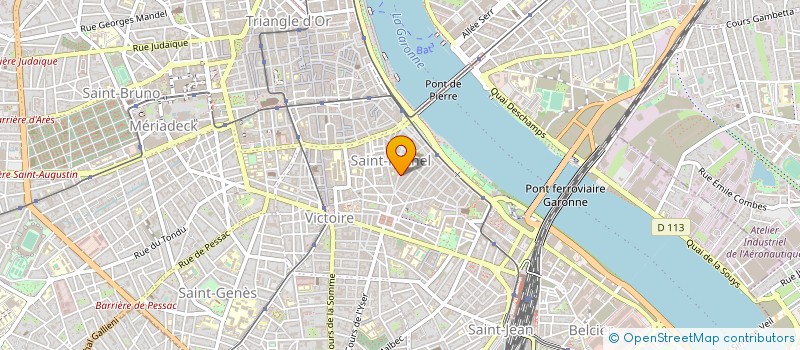 localisation de l'entreprise MONSIEUR ABDELHAMID LARAJE à BORDEAUX