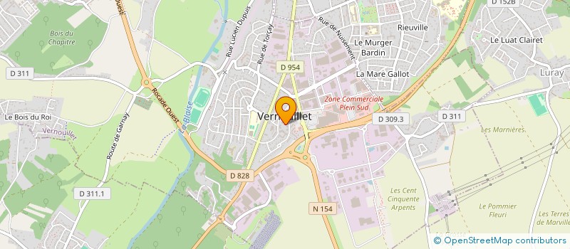 localisation de l'entreprise MONSIEUR ABDELHAMID MAHMOUDI à VERNOUILLET