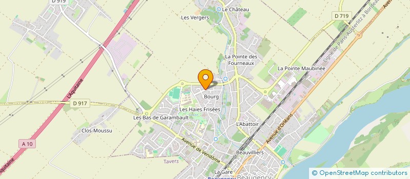 localisation de l'entreprise MONSIEUR ABDELHAMID MERAH à BEAUGENCY