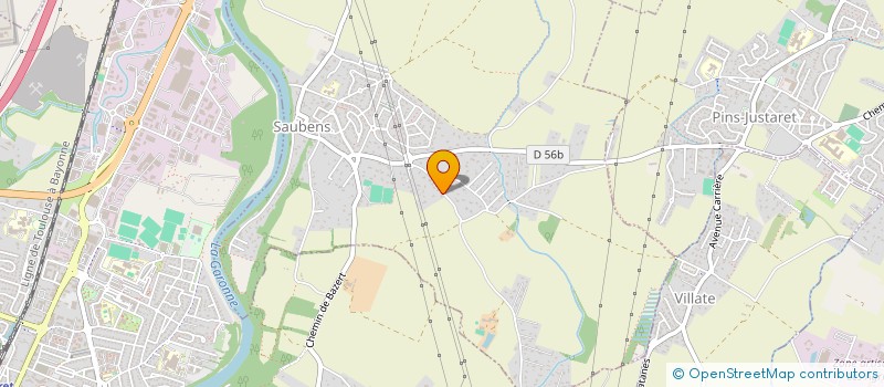 localisation de l'entreprise MONSIEUR ABDELHAMID MIMOUN  SAUBENS