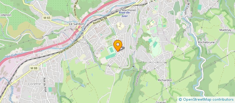 localisation de l'entreprise MONSIEUR ABDELHAMID NAJIM à RIVE-DE-GIER