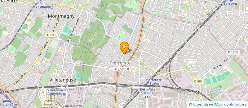 localisation de l'entreprise MONSIEUR ABDELHAMID OUASTI à PIERREFITTE-SUR-SEINE
