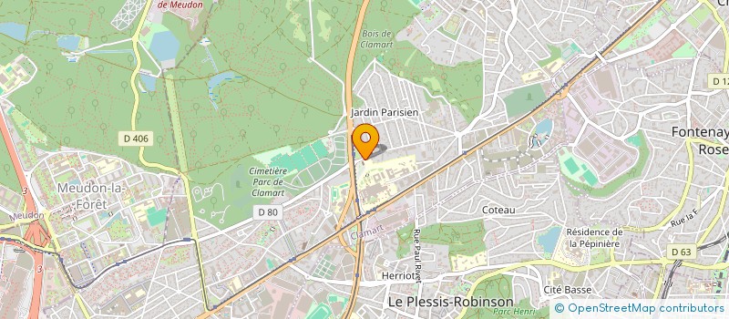 localisation de l'entreprise MONSIEUR ABDELHAMID OUDALI à CLAMART