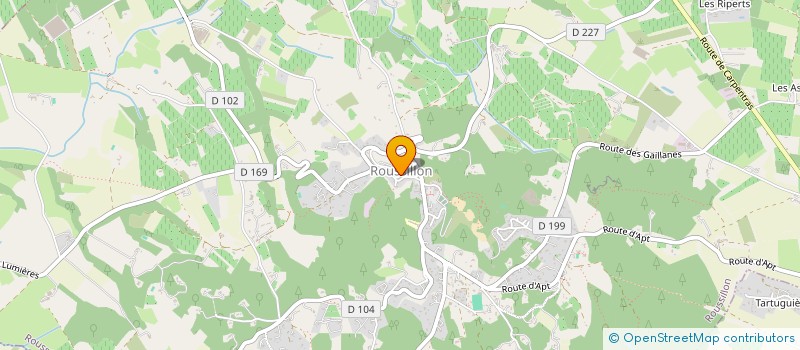 localisation de l'entreprise MONSIEUR ABDELHAMID OUFELLA à ROUSSILLON