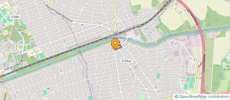 localisation de l'entreprise MONSIEUR ABDELHAMID RASSASSE  VILLEPARISIS