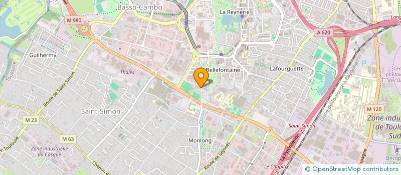 localisation de l'entreprise MONSIEUR ABDELHAMID REDJEM à TOULOUSE