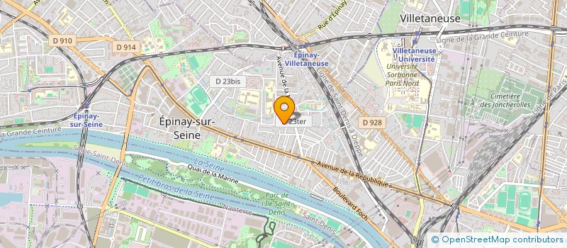 localisation de l'entreprise MONSIEUR ABDELHAMID TELLI à EPINAY SUR SEINE