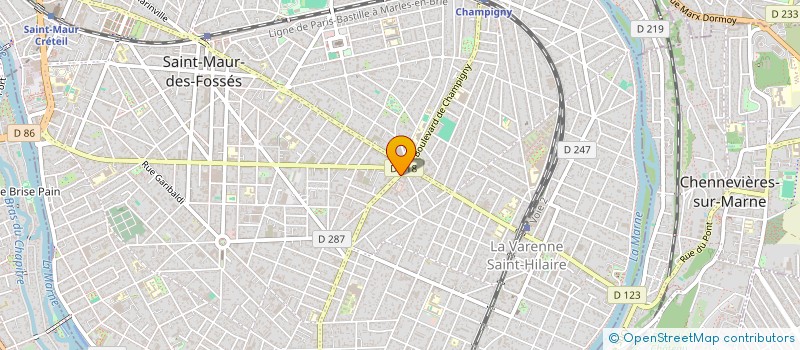 localisation de l'entreprise MONSIEUR ABDELHAMID TERFAIA  SAINT-MAUR-DES-FOSSES