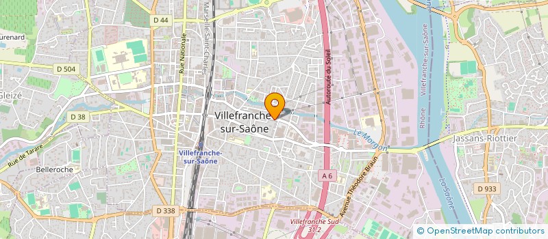 localisation de l'entreprise MONSIEUR ABDELHAMMID BELARBI à VILLEFRANCHE-SUR-SAONE