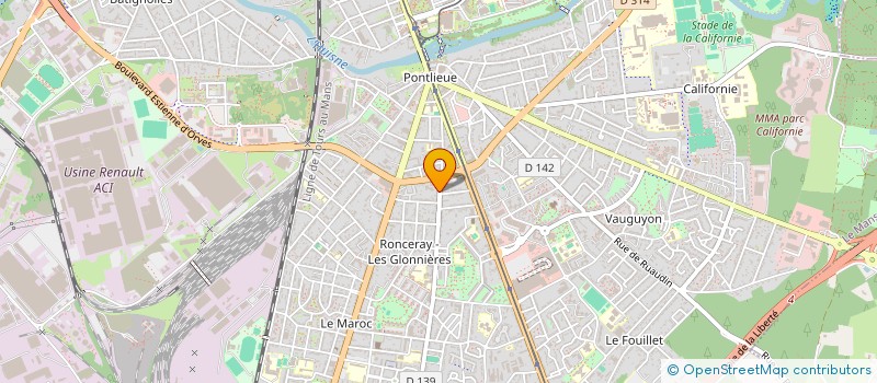 localisation de l'entreprise MONSIEUR ABDELHAMMID EL KAICH  LE MANS