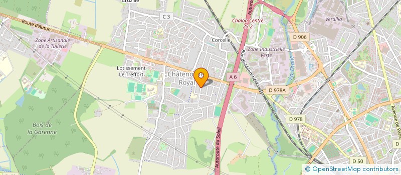 localisation de l'entreprise MONSIEUR ABDELHAQ EL QZABRI  CHATENOY-LE-ROYAL