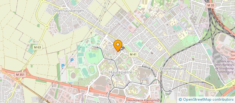 localisation de l'entreprise MONSIEUR ABDELHAQ LAMZOUGHI à STRASBOURG