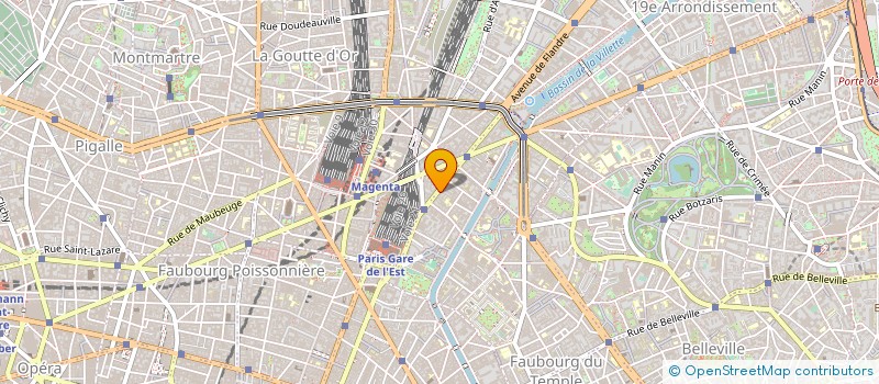localisation de l'entreprise MONSIEUR ABDELHARD BENHAMOUDA à PARIS
