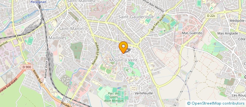 localisation de l'entreprise MONSIEUR ABDELHAY ABOULGHAZI à PERPIGNAN