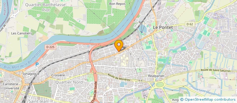 localisation de l'entreprise MONSIEUR ABDELHAY GHAZOUANI  LE PONTET