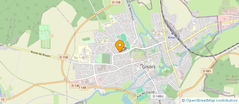 localisation de l'entreprise MONSIEUR ABDELHAY TELFOUFA à GISORS