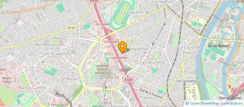 localisation de l'entreprise MONSIEUR ABDELIHAH BESSEGHIER à TOULOUSE