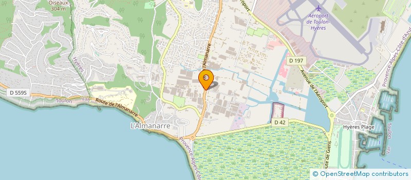 localisation de l'entreprise MONSIEUR ABDELILAH ABIDI à HYERES