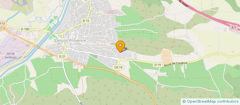 localisation de l'entreprise MONSIEUR ABDELILAH AOUINA à LANCON-PROVENCE