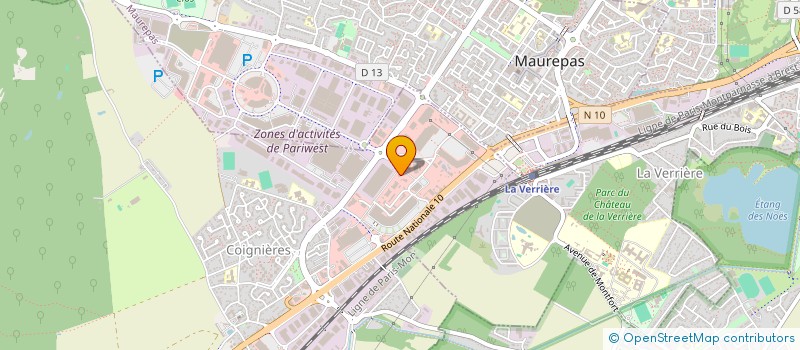 localisation de l'entreprise MONSIEUR ABDELILAH AOUNE à COIGNIERES