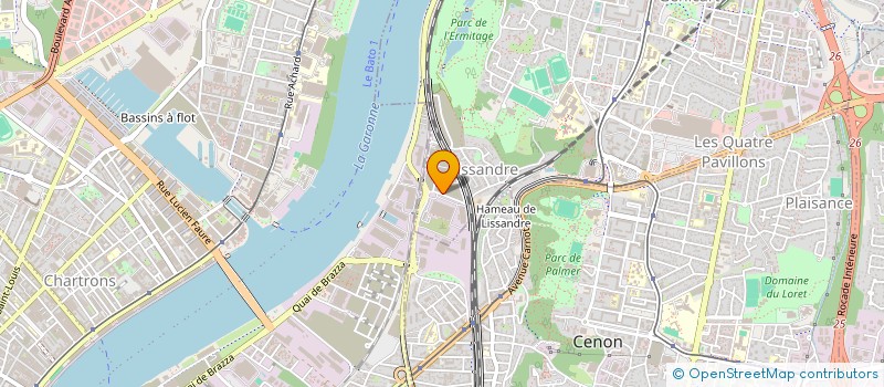 localisation de l'entreprise MONSIEUR ABDELILAH AYADI AZOUZI  LORMONT