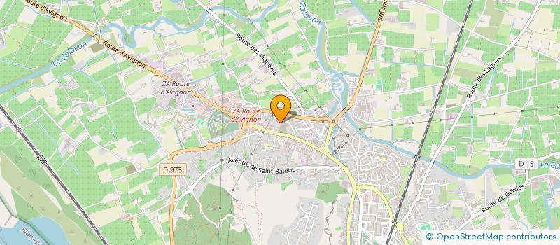 localisation de l'entreprise MONSIEUR ABDELILAH BACHLALLOU  CAVAILLON