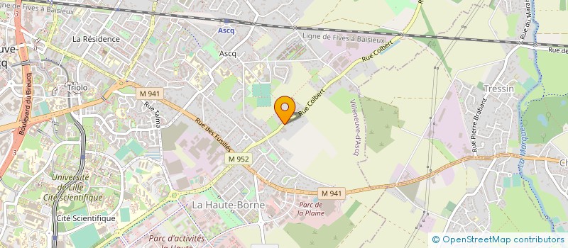 localisation de l'entreprise MONSIEUR ABDELILAH BEKKHOUCHA  VILLENEUVE-D'ASCQ