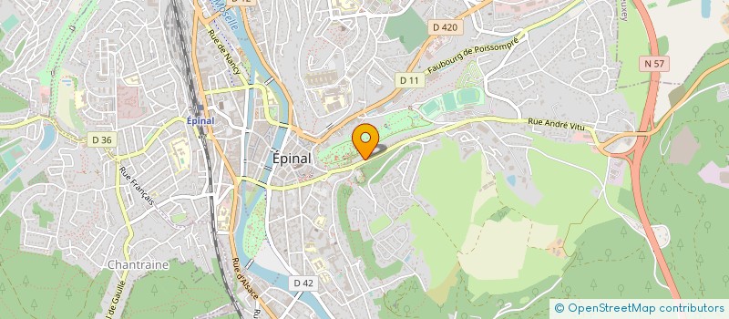 localisation de l'entreprise MONSIEUR ABDELILAH BEN MALEK à EPINAL