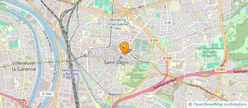 localisation de l'entreprise MONSIEUR ABDELILAH BOUAZZA à SAINT-DENIS