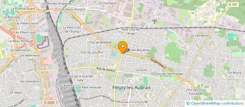 localisation de l'entreprise MONSIEUR ABDELILAH BOUCHAR à FLEURY-LES-AUBRAIS