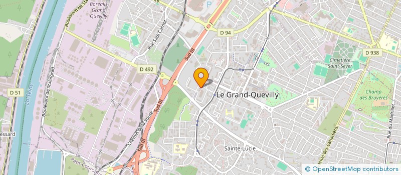 localisation de l'entreprise MONSIEUR ABDELILAH CHOURAK à LE GRAND-QUEVILLY