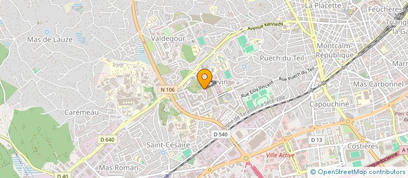 localisation de l'entreprise MONSIEUR ABDELILAH EL BAY  NIMES