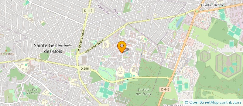 localisation de l'entreprise MONSIEUR ABDELILAH EL HAMRITI à SAINTE-GENEVIEVE-DES-BOIS