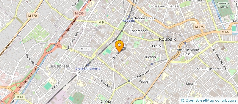 localisation de l'entreprise MONSIEUR ABDELILAH FARGUI  ROUBAIX