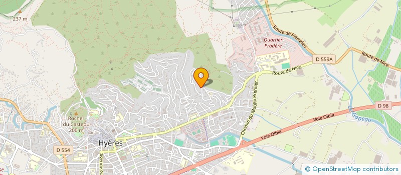 localisation de l'entreprise MONSIEUR ABDELILAH JIYAR à HYERES