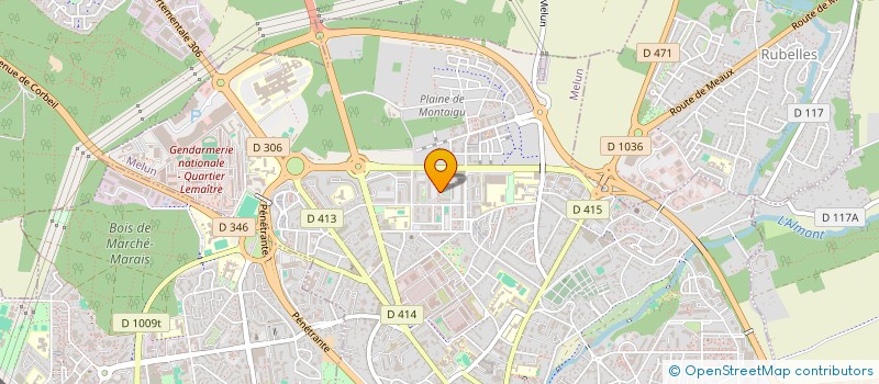localisation de l'entreprise MONSIEUR ABDELILAH LAAOUINA à MELUN
