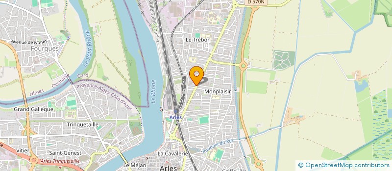 localisation de l'entreprise MONSIEUR ABDELILAH LAMDARDAR  ARLES