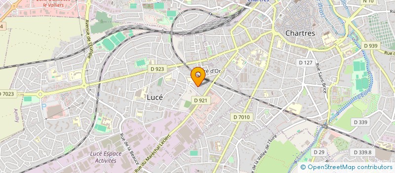 localisation de l'entreprise MONSIEUR ABDELILAH OULARBI à LUCE