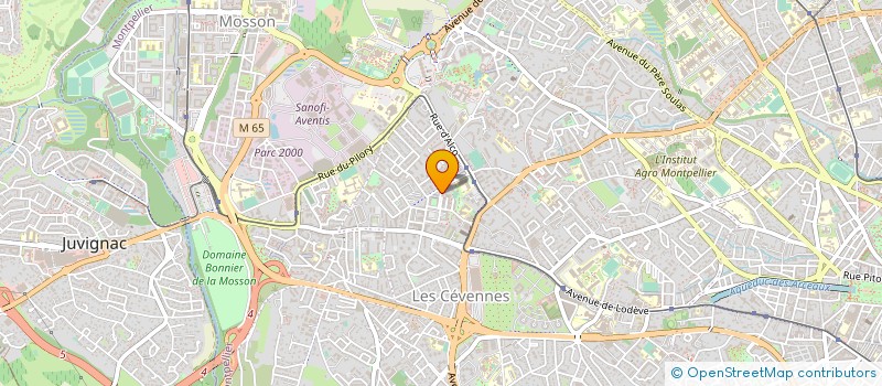 localisation de l'entreprise MONSIEUR ABDELILAH OURAHOU à MONTPELLIER