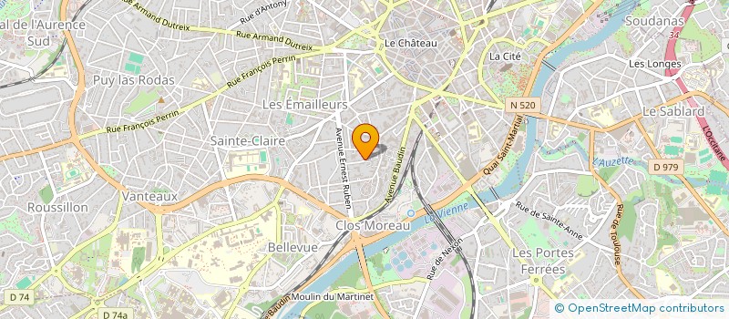 localisation de l'entreprise MONSIEUR ABDELILAH SADOK à LIMOGES