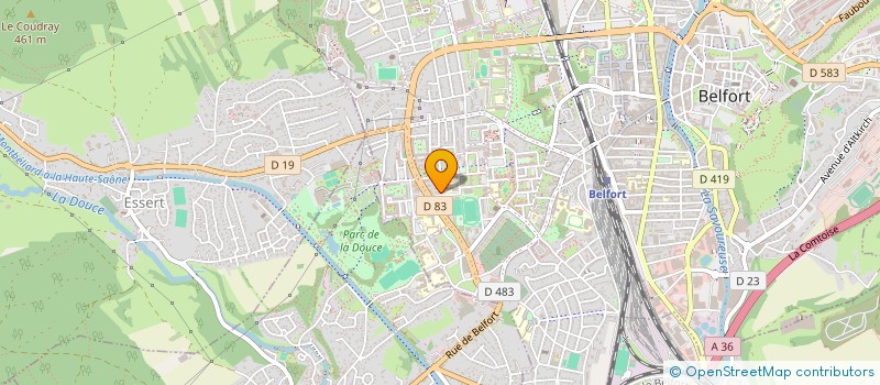 localisation de l'entreprise MONSIEUR ABDELILAH TALLA à BELFORT