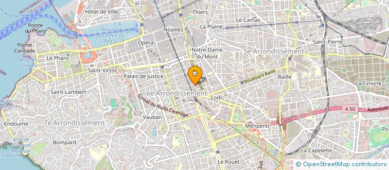 localisation de l'entreprise MONSIEUR ABDELILAH ZENTOUTI à MARSEILLE