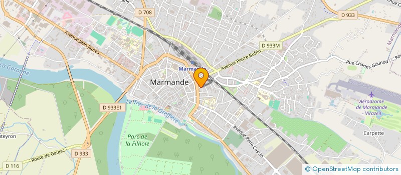 localisation de l'entreprise MONSIEUR ABDELILLAH CHEMLALI  MARMANDE