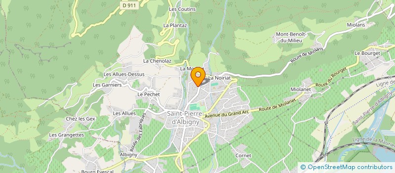 localisation de l'entreprise MONSIEUR ABDELILLAH DADDOUH à SAINT-PIERRE-D'ALBIGNY
