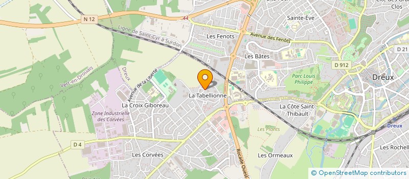localisation de l'entreprise MONSIEUR ABDELILLAH ESSALHI à VERNOUILLET
