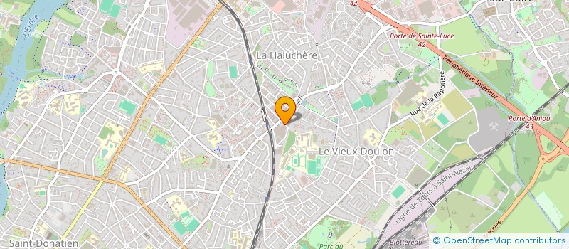 localisation de l'entreprise MONSIEUR ABDELILLAH HOUCINE HAMIDI à NANTES