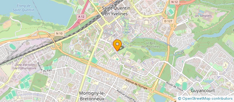 localisation de l'entreprise MONSIEUR ABDELILLAH LAZZAZ  GUYANCOURT