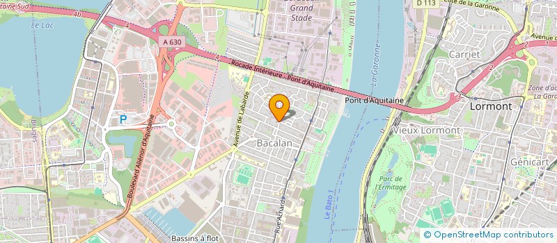 localisation de l'entreprise MONSIEUR ABDELILLAH ZHIR  BORDEAUX